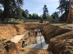 La Maison du Petit Monde en Beaujolais. Avancée des travaux